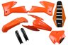 Mix & Match Plastic Kit With Lower Forks & Seat Cover 2005 KTM EXC125, 2006 KTM EXC125, 2007 KTM EXC125, 2005 KTM EXC200, 2006 KTM EXC200, 2005 KTM EXC250, 2006 KTM EXC250, 2007 KTM EXC250, 2005 KTM EXC300, 2006 KTM EXC300, 2007 KTM EXC300, 2005 KTM EXC400, 2006 KTM EXC400, 2007 KTM EXC400, 2...and more | DeCal Works