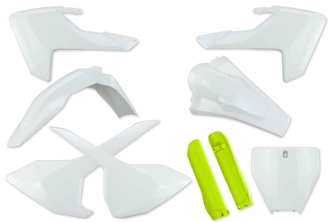 Mix & Match Plastic Kit With Lower Forks for 16-18 Husqvarna FC, FX, TC, TX