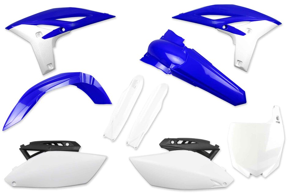YZ250F用外装パーツセット ホワイト マルチカラー mix-match-plastic-kit-with-
