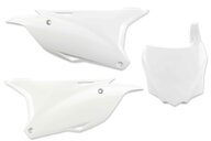 Mix & Match Number Plate Plastic Kit for 14-26 Kawasaki KX100, KX112, KX85