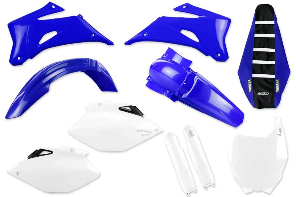 Complete Plastic Kit With Lower Forks & Seat Cover 2008 Yamaha YZ250F, 2009 Yamaha YZ250F, 2008 Yamaha YZ450F, 2009 Yamaha YZ450F | DeCal Works