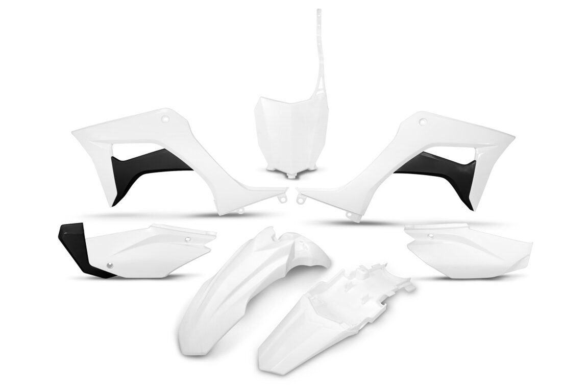 UFO White Plastic Kit for Honda: CRF110F (2019-2026)