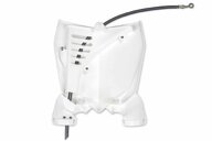 UFO White Stadium Front Number Plate for Yamaha: YZ125 (2002-2020), YZ125X (2020-2022), YZ250 (2002-2020), YZ250F (2010-2018), YZ250FX (2015-2019), YZ250X (2016-2022), YZ450F (2010-2017), YZ450FX (2016-2018)