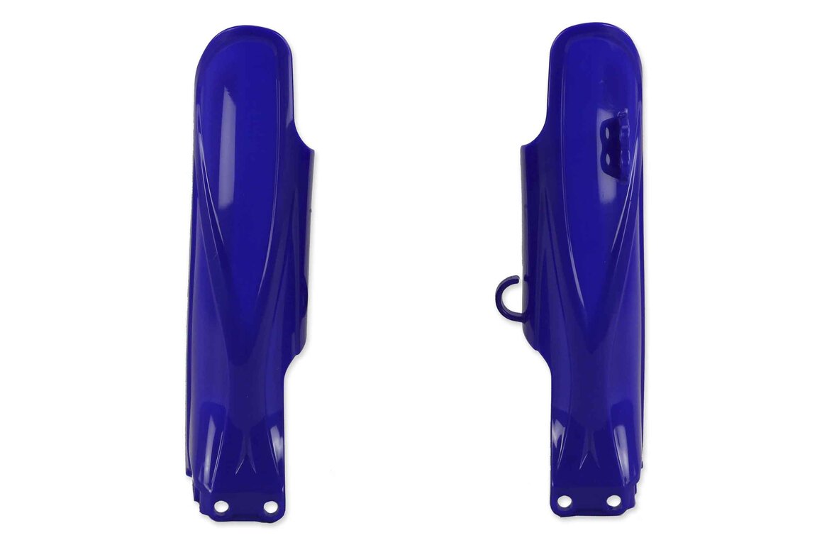 UFO Blue Lower Fork Guards for Yamaha: YZ85 (2019-2027), YZ85 LW (2022-2027)