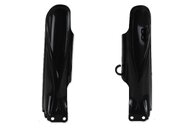 UFO Black Lower Fork Guards for Yamaha: YZ85 (2019-2027), YZ85 LW (2022-2027)