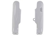 UFO White Lower Fork Guards for Yamaha: YZ85 (2019-2026), YZ85 LW (2022-2026)