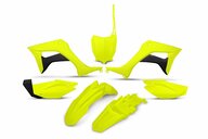 UFO Flo Yellow Plastic Kit for Honda: CRF110F (2019-2026)