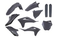 Polisport Nardo Plastic Kit with Lower Forks for GasGas: EX250 (2022-2023), EX250F (2021-2023), EX300 (2021-2023), EX350F (2021-2023), EX450F (2021-2023), MC 125 (2021-2023), MC 250 (2022-2023), MC250F (2021-2023), MC350F (2022-2023), MC450F (2021-2023), MC450F FE (2022)