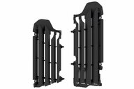 Polisport Black Radiator Louvers for Suzuki: RMZ250 (2025-2026), RMZ450 (2018-2026)