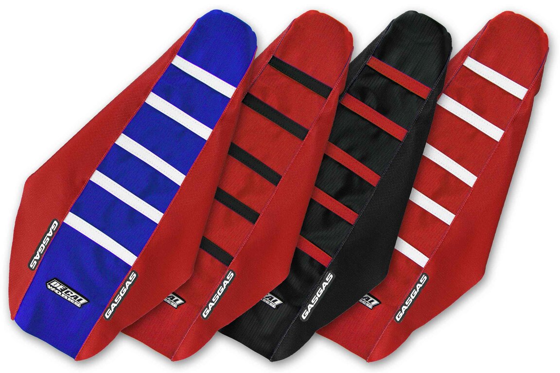 Gripper Ribbed Seat Covers for 23-27 GasGas ECF, EC, EC-F, ES, EW-F, EX, EXF, MC, MCF