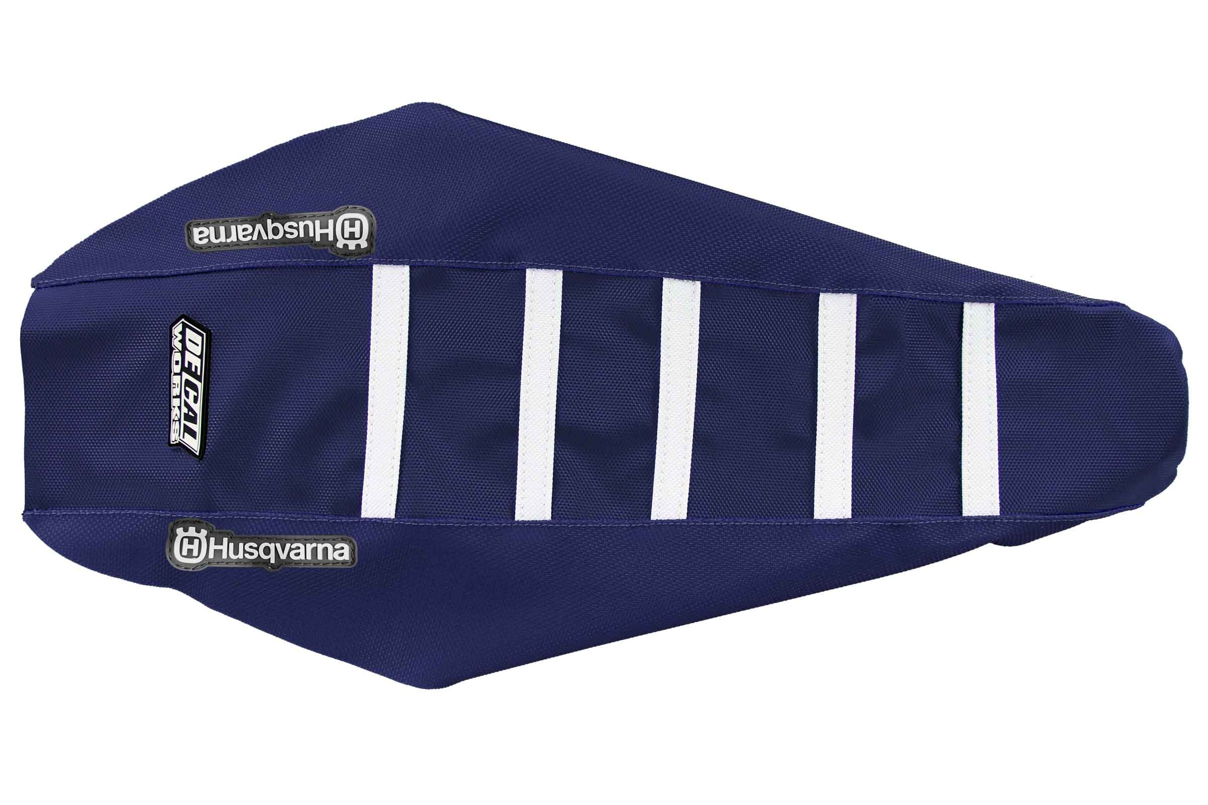 Navy, White Gripper Seat Cover 22-27 FE,FX,TC,TE