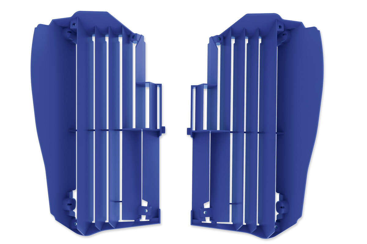 Polisport White Radiator Louvers for 18-23 YZ250F, YZ450F