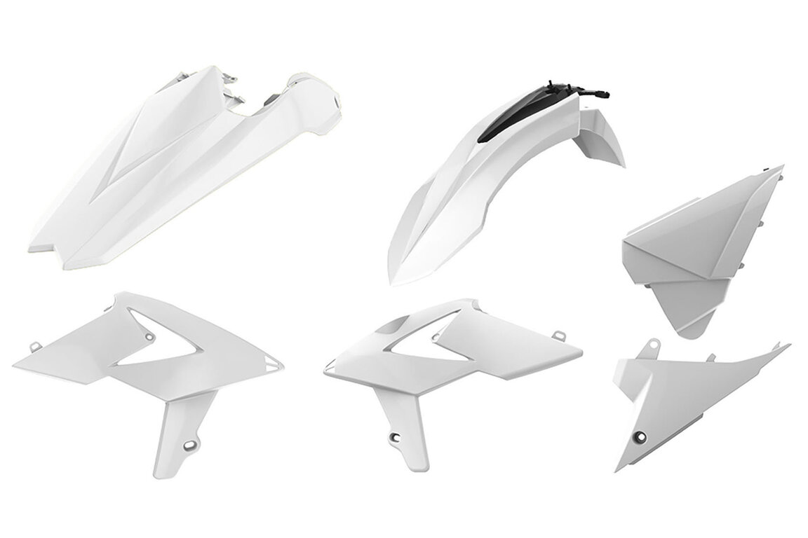 Polisport OEM Color Plastic Kit for Beta: 125 RR (2018-2019), 125 RR Race Edition (2019), 200 RR (2019), 250 RR (2018-2019), 250 RR Race Edition (2018-2019), 300 RR (2018-2019), 300 RR Race Edition (2018-2019), 350 RR Race Edition (2018-2019), 390 RR Race Edition (2018-2019)...and more