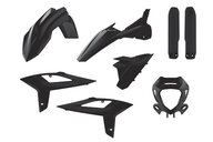 Polisport Black Plastic Kit for Beta: 125 RR (2020-2022), 125 RR Race Edition (2020-2022), 200 RR (2020-2022), 200 RR Race Edition (2021-2022), 250 RR (2020-2022), 250 RR Race Edition (2020-2022), 300 RR (2020-2022), 300 RR Race Edition (2020-2022), 300 RX (2021-2022), 3...and more