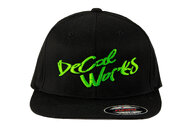 DeCal Works Black with Green Logo  LG/XL