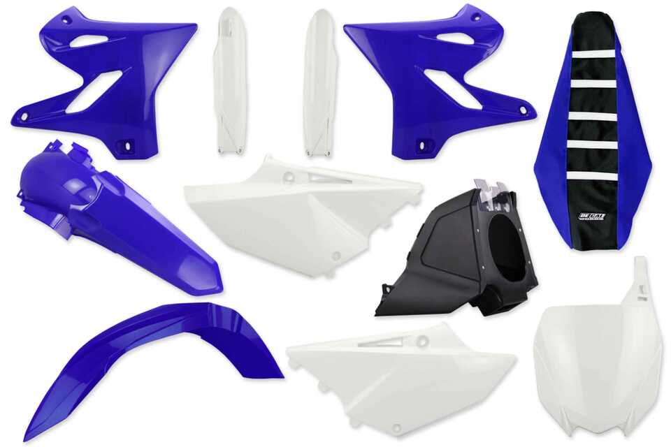 Complete Plastic Kit With Airbox, Forks & Seat Cover 2021 Yamaha YZ125, 2022 Yamaha YZ125X, 2021 Yamaha YZ250, 2022 Yamaha YZ250X | DeCal Works