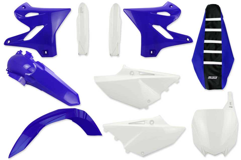 Complete Plastic Kit With Lower Forks & Seat Cover 2021 Yamaha YZ125, 2021 Yamaha YZ250 | DeCal Works