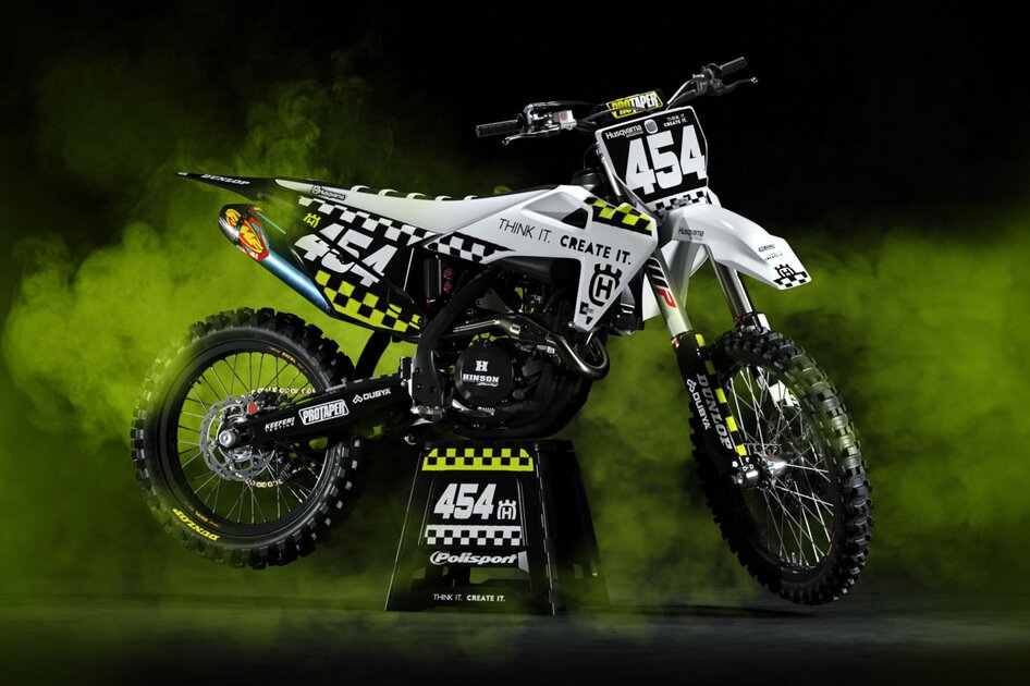 Husqvarna Project Dirt Bike 225 Custom Design | DeCal Works