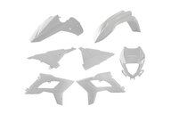 Polisport White Restyled Plastic Kit for Beta: 250 RR (2013-2017), 250 RR Race Edition (2014-2017), 300 RR (2013-2017), 300 RR Race Edition (2013-2017), 350 RR (2013-2016), 350 RR Race Edition (2013, 2016-2017), 390 RR (2015-2016), 390 RR Race Edition (2017), 400 RR (2013-2014), ...and more