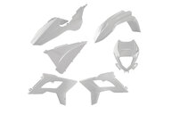 Polisport White Restyled Plastic Kit for Beta: 125 RR (2018-2019), 125 RR Race Edition (2019), 200 RR (2019), 250 RR (2013-2019), 250 RR Race Edition (2014-2019), 300 RR (2013-2019), 300 RR Race Edition (2013-2019), 350 RR (2013-2016), 350 RR Race Edition (2013, 2016-2019), 390 R...and more