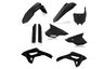 Black Acerbis Plastic Kit With Lower Forks 2022 Honda CRF250RX, 2023 Honda CRF250RX, 2024 Honda CRF250RX, 2021 Honda CRF450RX, 2022 Honda CRF450RX, 2023 Honda CRF450RX, 2024 Honda CRF450RX