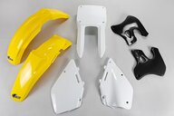 UFO OEM Color Plastic Kit for Suzuki: RM125 (1996-1998), RM250 (1996-1998)