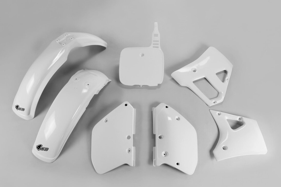 UFO OEM Color Plastic Kit for Yamaha: YZ125 (1989-1990), YZ250 (1989)
