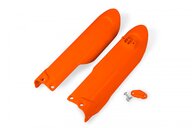 UFO Orange Lower Fork Guards for GasGas: MC85 (2021-2024), Husqvarna: TC85 (2018-2024), KTM: SX85 (2018-2024)