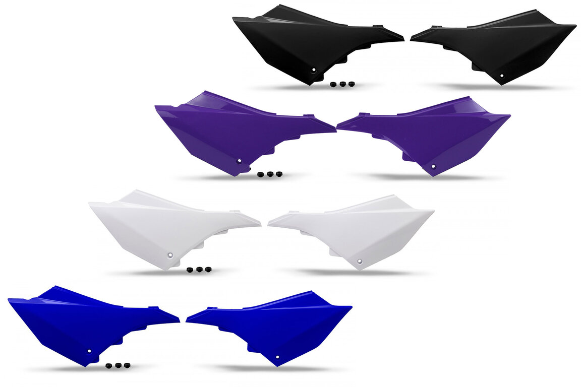 Side Number Plates for 02-26 Yamaha YZ125, YZ250