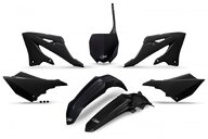 UFO Black Plastic Kit for Yamaha: YZ125 (2022-2027), YZ125X (2023-2027), YZ250 (2022-2027), YZ250X (2023-2027)