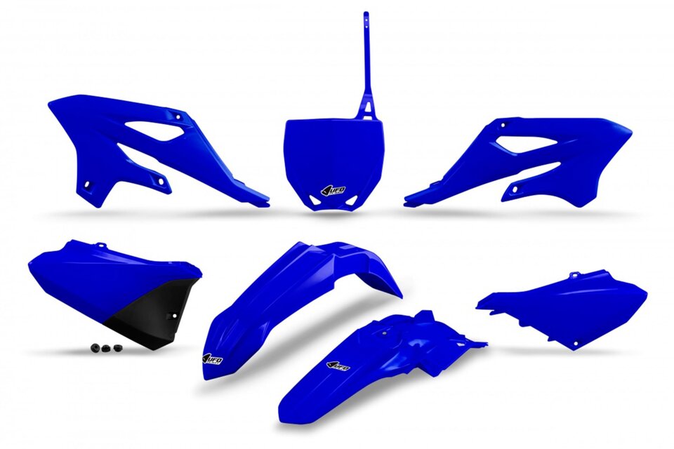 Blue UFO Plastic Kit 2022 Yamaha YZ85, 2023 Yamaha YZ85, 2024 Yamaha YZ85, 2024 Yamaha YZ85 LW