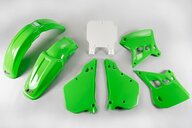 UFO OEM Color Plastic Kit for Kawasaki: KX125 (1990-1991)