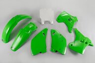 UFO OEM Color Plastic Kit for Kawasaki: KX125 (1993), KX250 (1993)