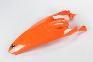 UFO Orange with no under fender post Rear Fender for KTM: EXC125 (2012-2013, 2016), EXC200 (2012-2013, 2016), EXC250 (2012-2013, 2016), EXC250F (2012-2016), EXC300 (2012-2014, 2016), EXC350F (2012-2016), EXC450 (2012-2016), EXC500 (2012-2016), SX125 (2011-2015), SX150 (2011-2015), SX250 (201...and more