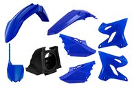 Polisport Blue YZF Style Restyled Plastic Kit for Yamaha: YZ125 (2002-2021), YZ250 (2002-2021)