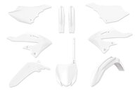Polisport White with Forks Plastic Kit for Yamaha: YZ125 (2022-2027), YZ125X (2023-2027), YZ250 (2022-2027), YZ250X (2023-2027)