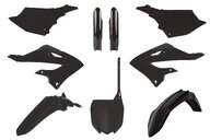 Polisport Black with Forks Plastic Kit for Yamaha: YZ125 (2022-2027), YZ125X (2023-2027), YZ250 (2022-2027), YZ250X (2023-2027)
