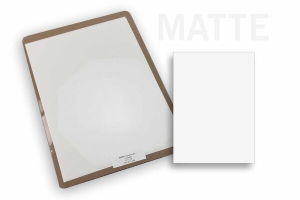 Matte Overlaminate - 2 Sheets - 13" x 18" Bulk Overlam Material