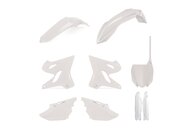 Polisport White with Forks Plastic Kit for Yamaha: YZ125 (2015-2020), YZ250 (2015-2021), YZ250X (2016-2018)