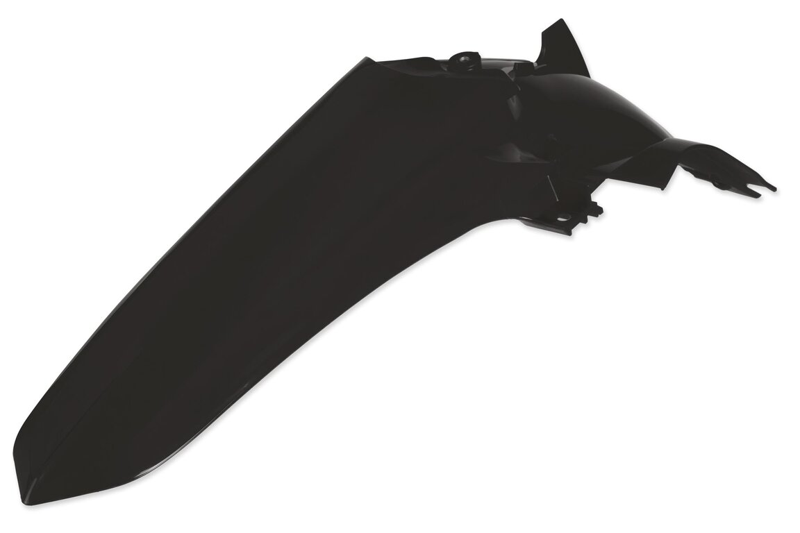 Polisport Black Rear Fender for Yamaha: YZ125 (2002-2027), YZ125X (2020-2027), YZ250 (2002-2027), YZ250X (2016-2027)