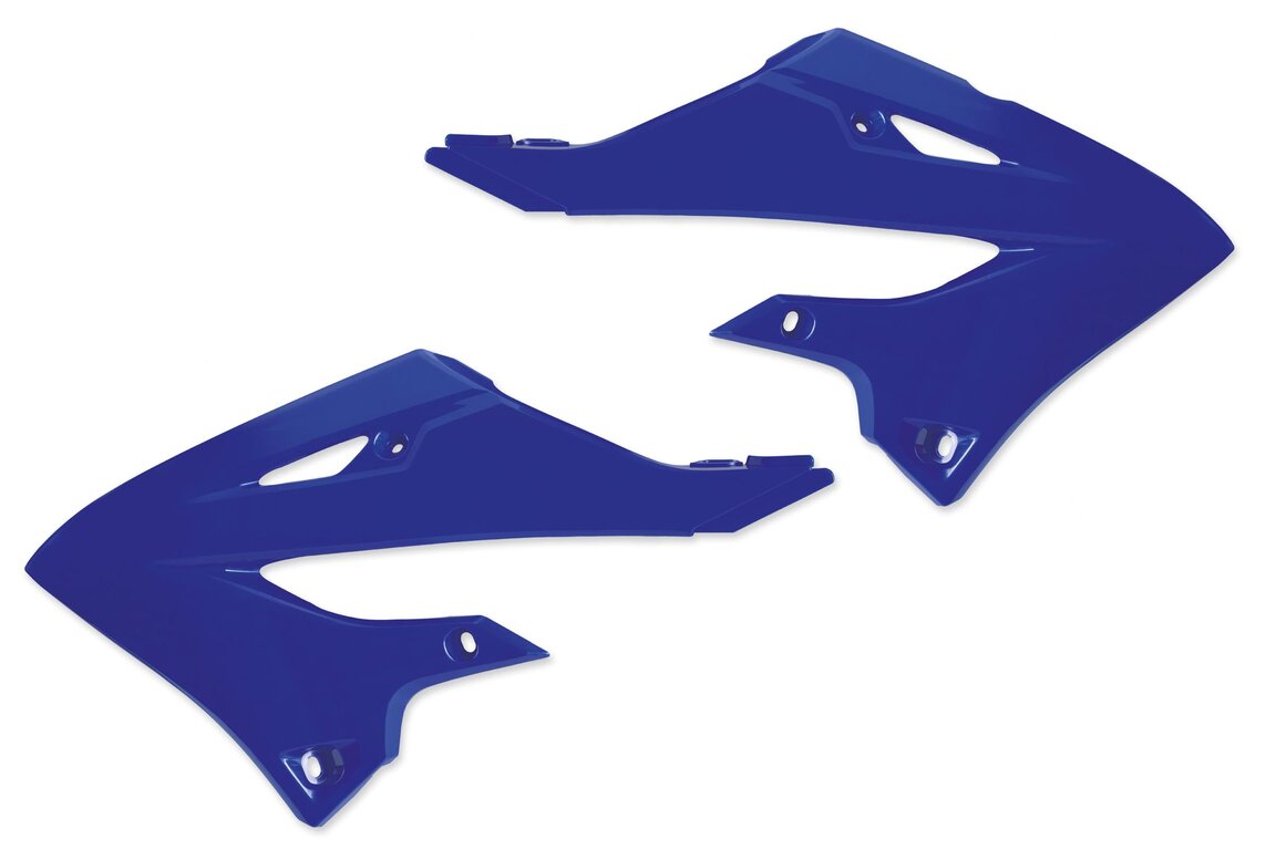 Polisport Blue Radiator Shroud Set for Yamaha: YZ125 (2002-2027), YZ125X (2020-2027), YZ250 (2002-2027), YZ250X (2016-2027)