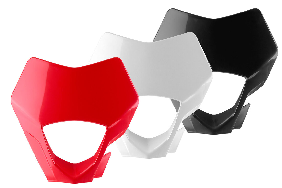 Front Number Plate Headlight Mask for 21-23 GasGas EC, ECF