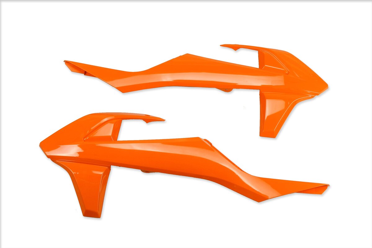 UFO Orange Radiator Shroud Set 15-19 SXF, XCW, SX