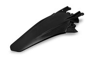 UFO Black Rear Fender for GasGas: EX250 (2022-2023), EX250F (2021-2023), EX300 (2021-2023), EX350F (2021-2023), EX450F (2021-2023), MC 125 (2021-2023), MC 250 (2022-2023), MC250F (2021-2023), MC350F (2022-2023), MC450F (2021-2023), MC450F FE (2022)