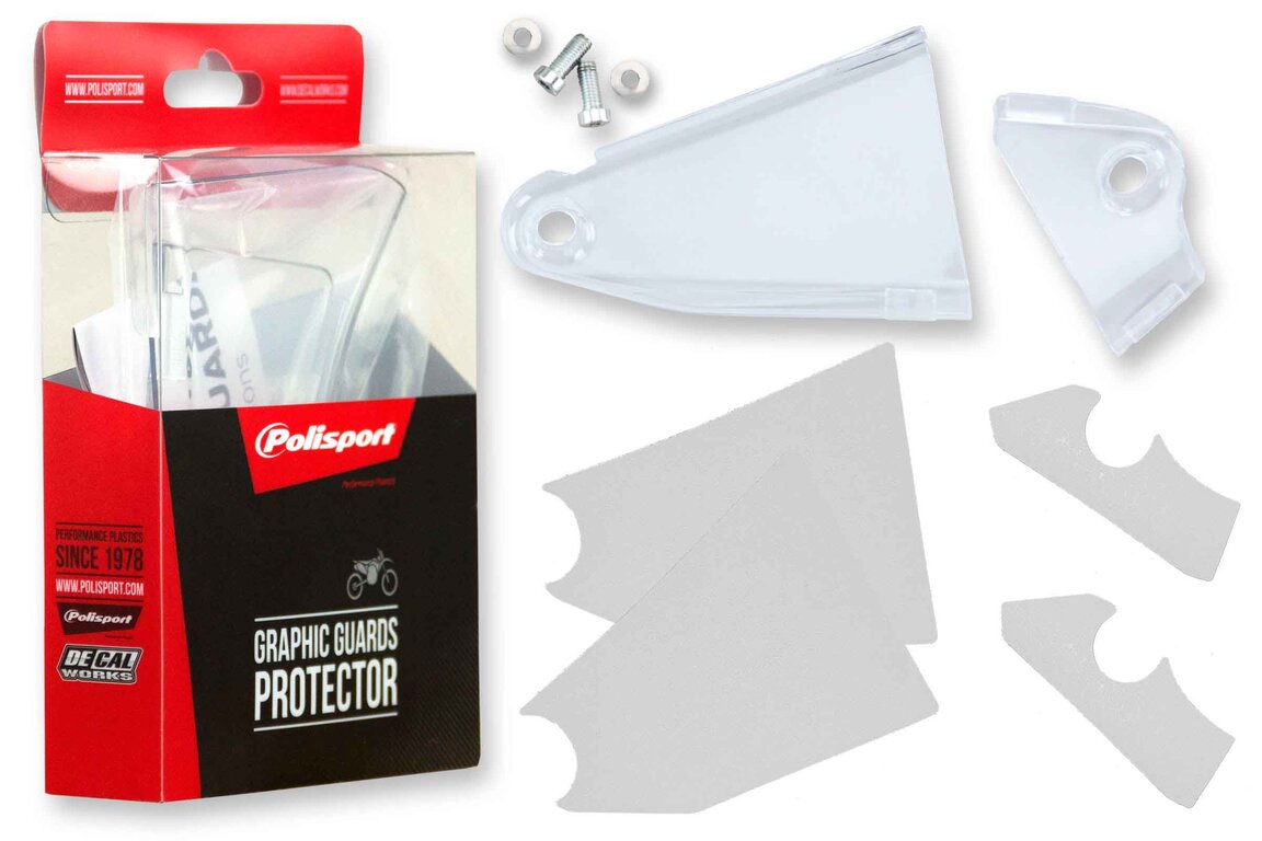 Graphic Guards with Gripper DeCals Kit for 21-23 GasGas EC, ECF, EXF, EX, MC, MCF