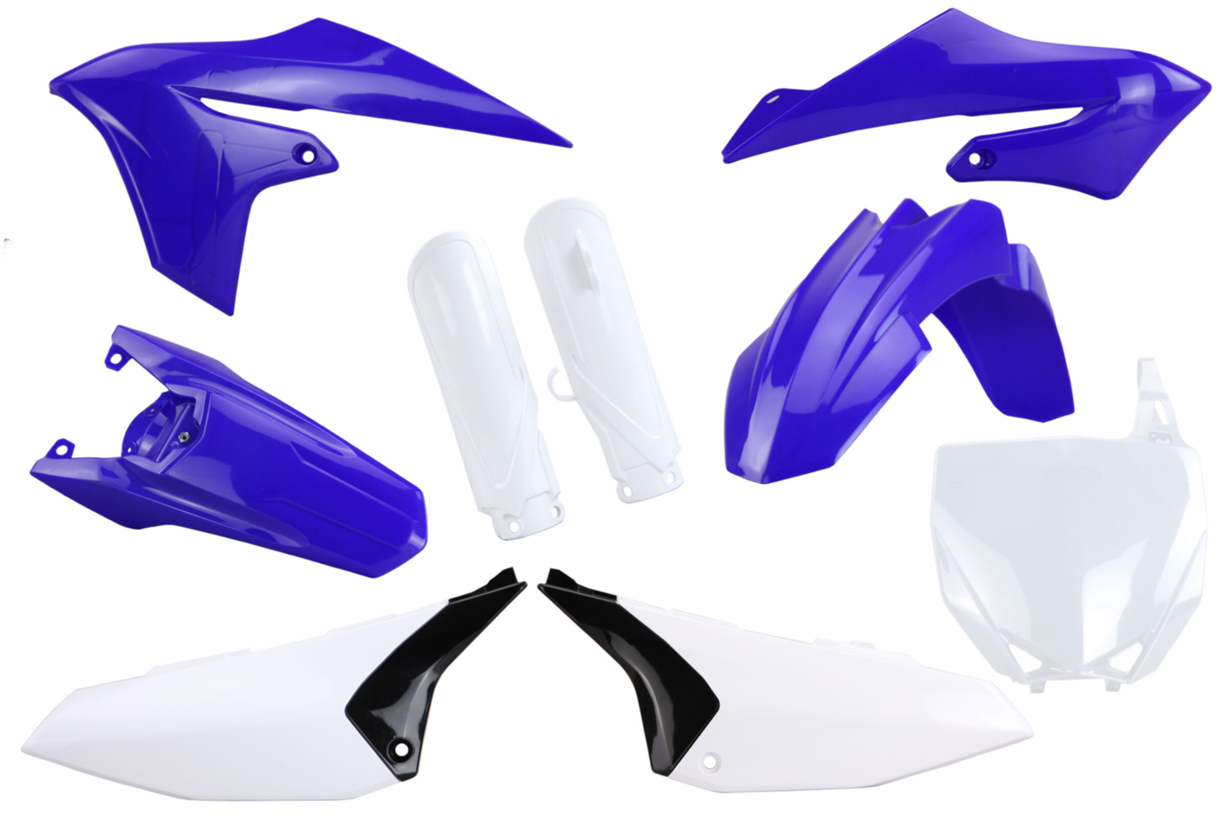 Mix & Match Color Plastic Kit With Fork Guards for YZ65