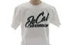 DeCal Works White T-Shirt with Script | DeCal Works