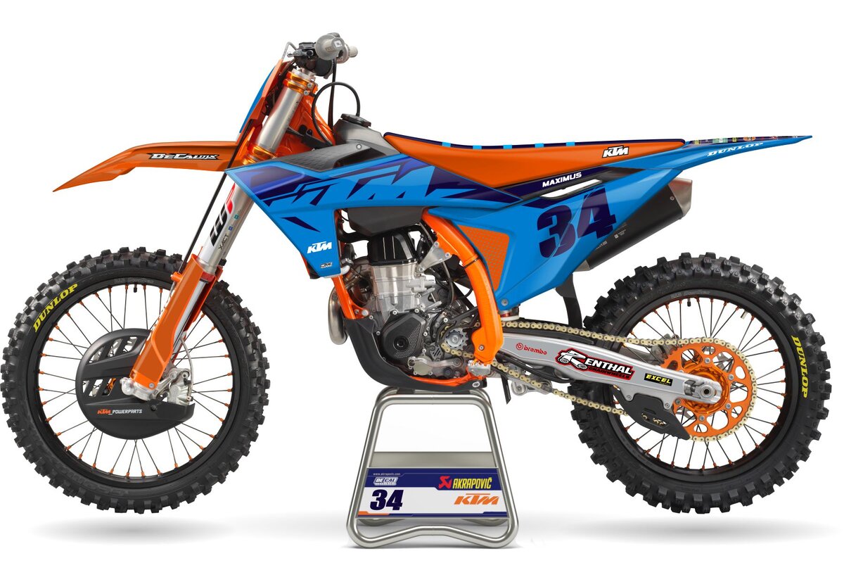 Graphics Kit Ktm 2019 Dirt Bike KTM SXF MFG Series 23 Ready Made