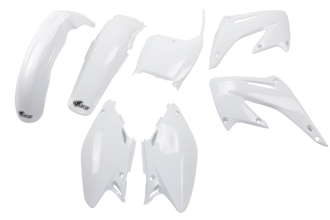 UFO White Plastic Kit for Honda: CR125R (2002-2003), CR250R (2002-2003)