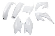 UFO White Plastic Kit for Honda: CR125R (2002-2003), CR250R (2002-2003)